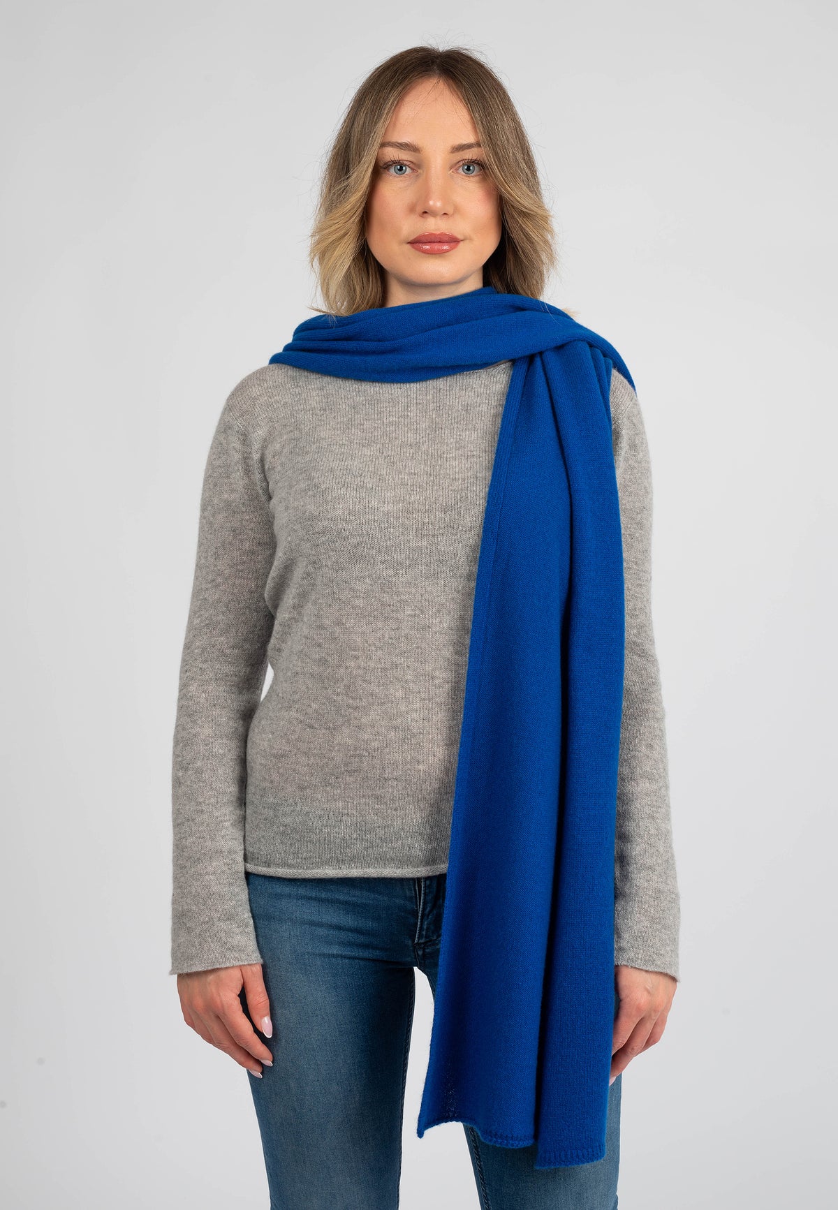 Breiter schal aus 100% Kaschmir | Dalle Piane Cashmere