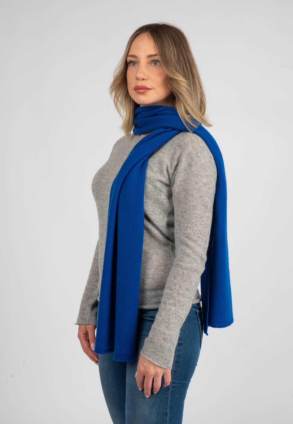 Breiter schal aus 100% Kaschmir | Dalle Piane Cashmere