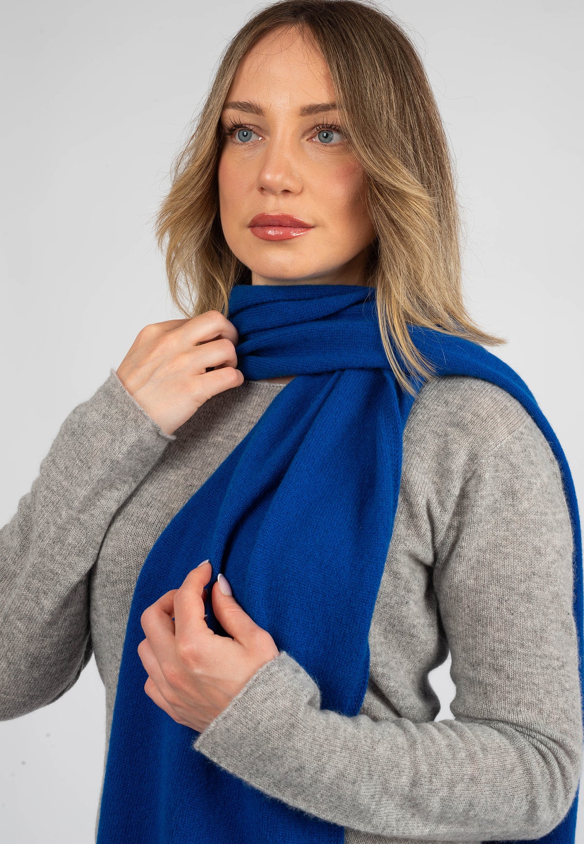 Breiter schal aus 100% Kaschmir | Dalle Piane Cashmere