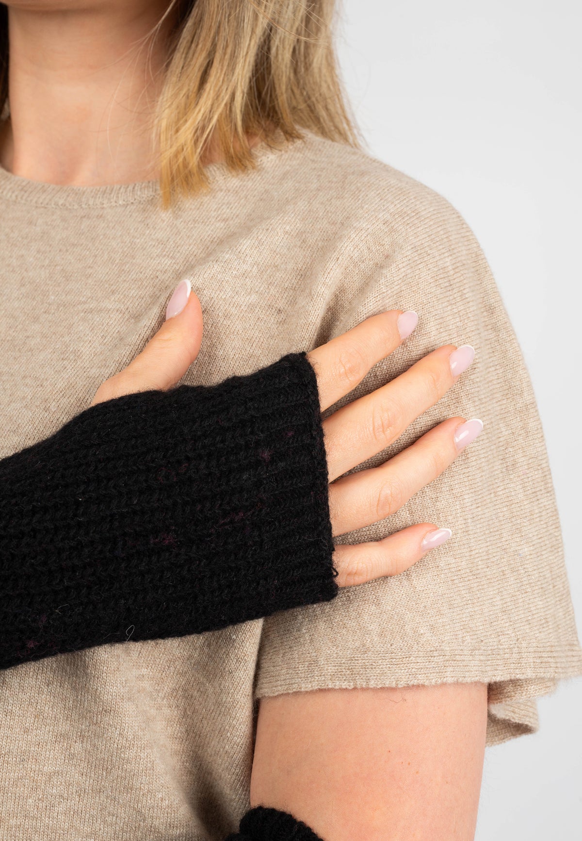 Armstulpen aus Kaschmirmischung | Dalle Piane Cashmere