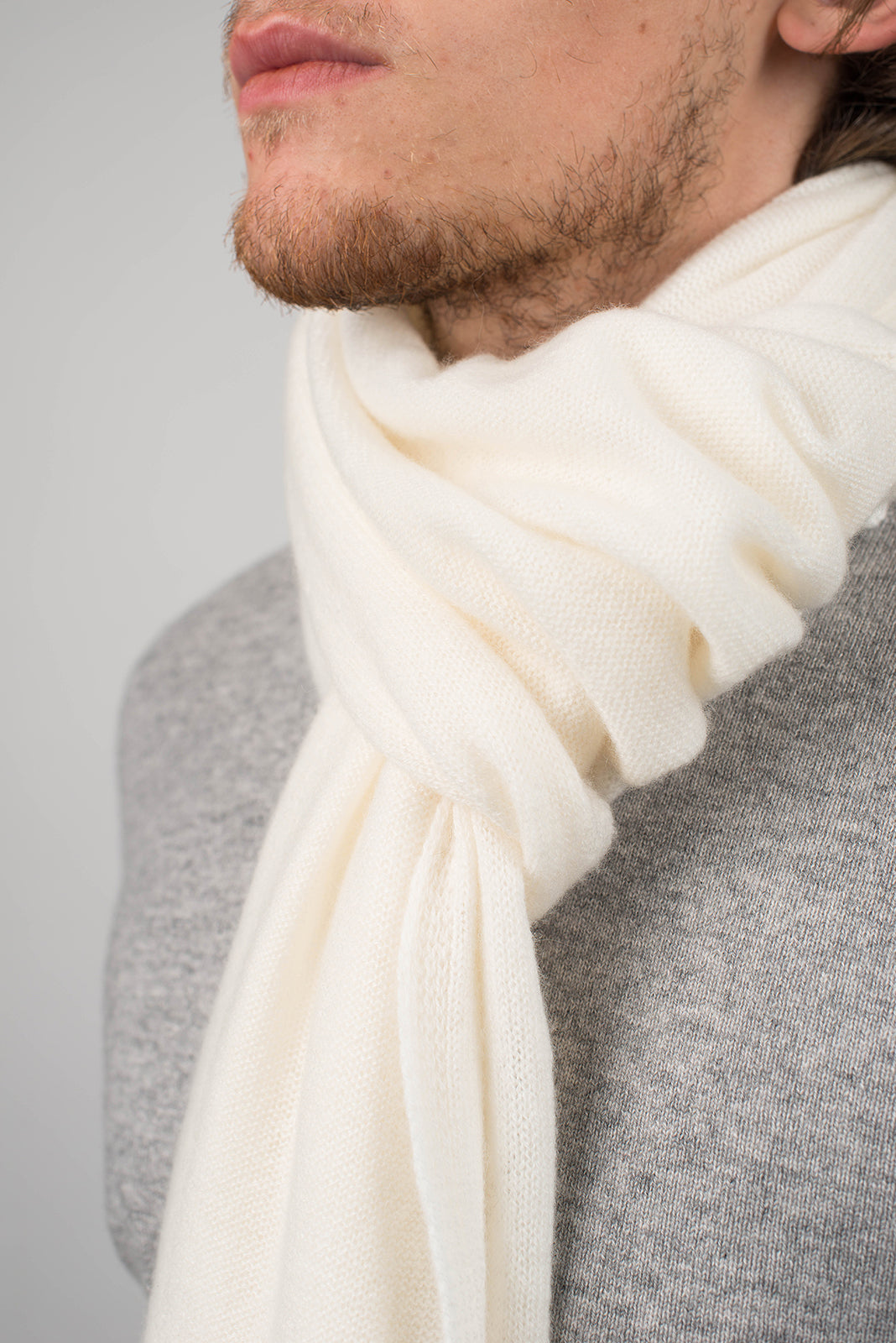 Einfarbiger Schal 100% Kaschmir | Dalle Piane Cashmere