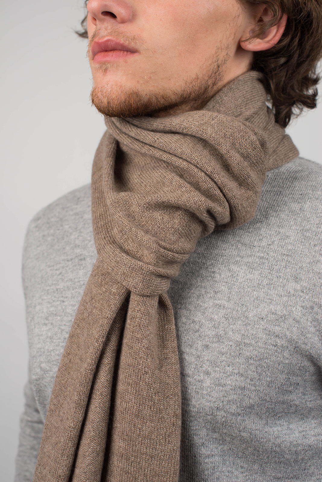 Einfarbiger Schal 100% Kaschmir | Dalle Piane Cashmere