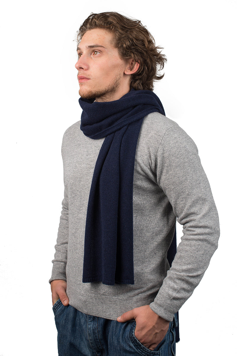 Einfarbiger Schal 100% Kaschmir | Dalle Piane Cashmere