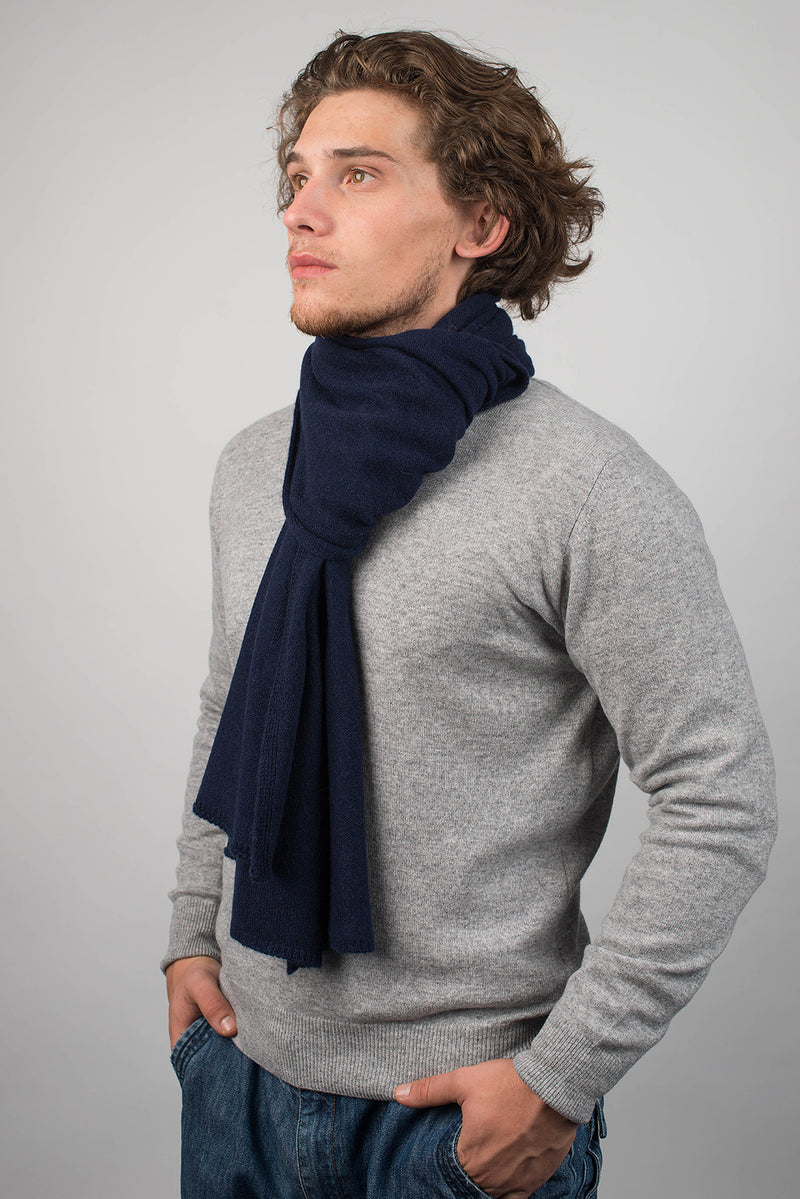 Einfarbiger Schal 100% Kaschmir | Dalle Piane Cashmere