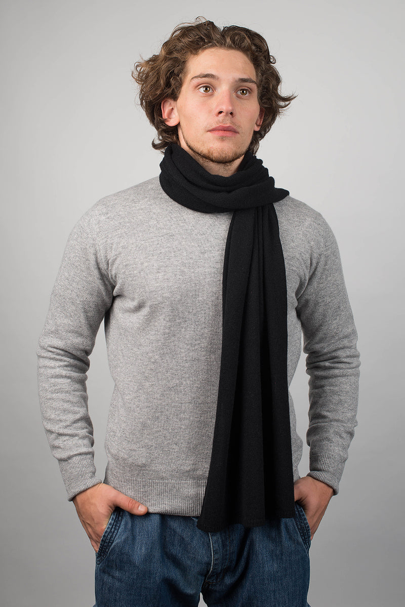 Einfarbiger Schal 100% Kaschmir | Dalle Piane Cashmere