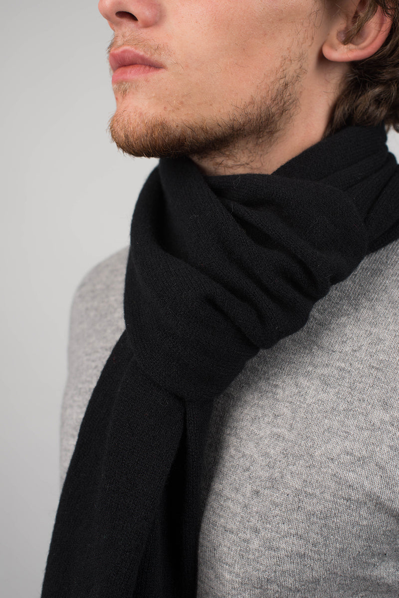 Einfarbiger Schal 100% Kaschmir | Dalle Piane Cashmere