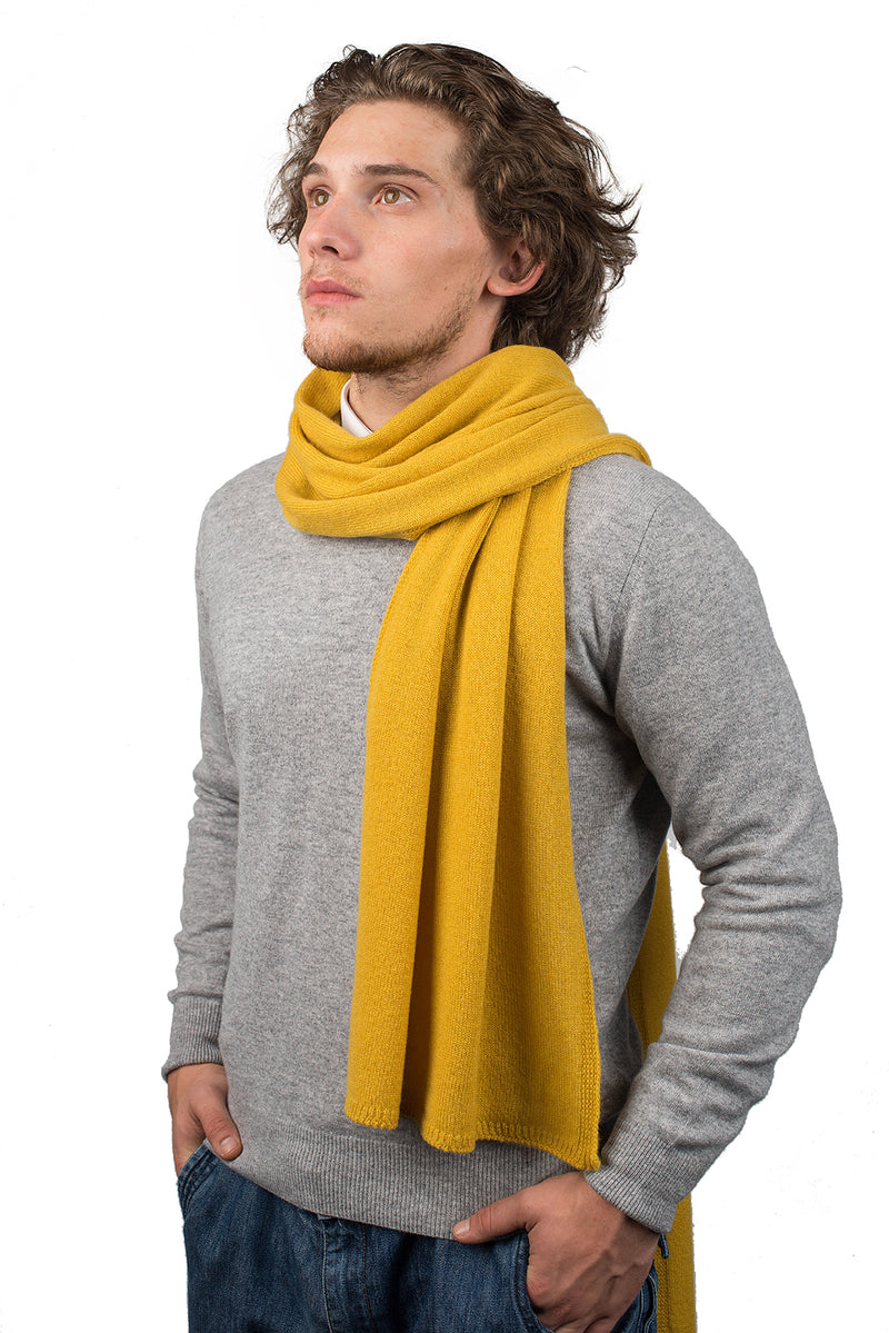 Einfarbiger Schal 100% Kaschmir | Dalle Piane Cashmere