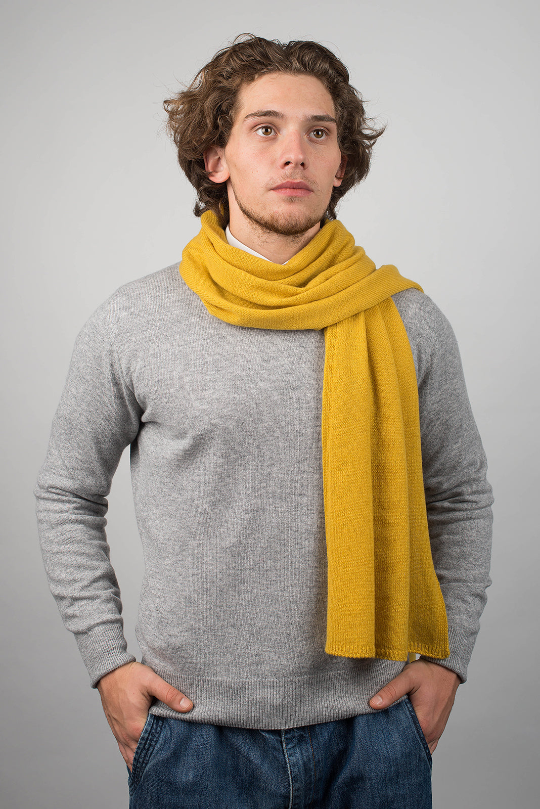 Einfarbiger Schal 100% Kaschmir | Dalle Piane Cashmere
