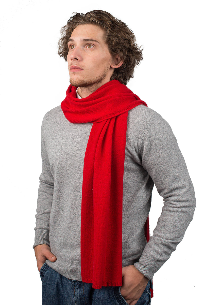 Einfarbiger Schal 100% Kaschmir | Dalle Piane Cashmere