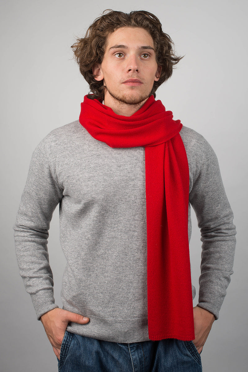 Einfarbiger Schal 100% Kaschmir | Dalle Piane Cashmere