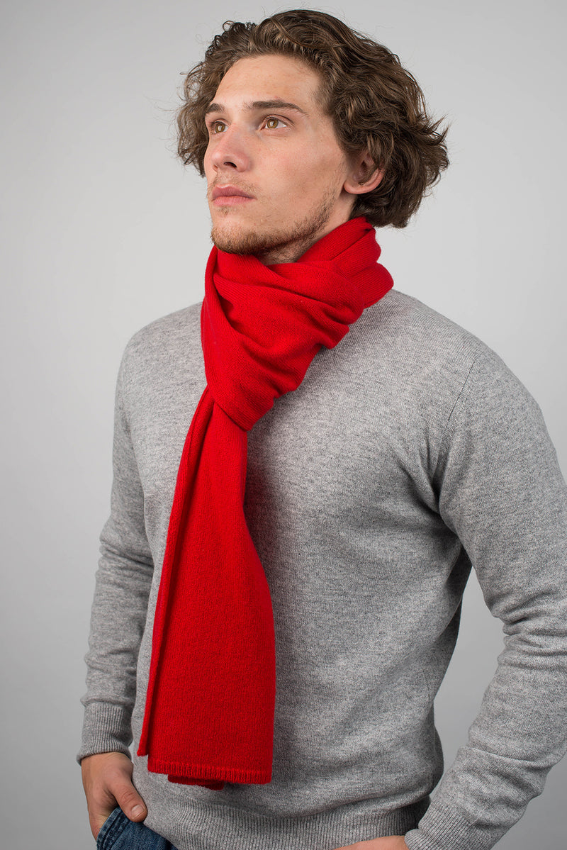 Einfarbiger Schal 100% Kaschmir | Dalle Piane Cashmere