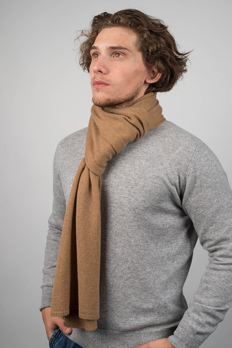 Einfarbiger Schal 100% Kaschmir | Dalle Piane Cashmere