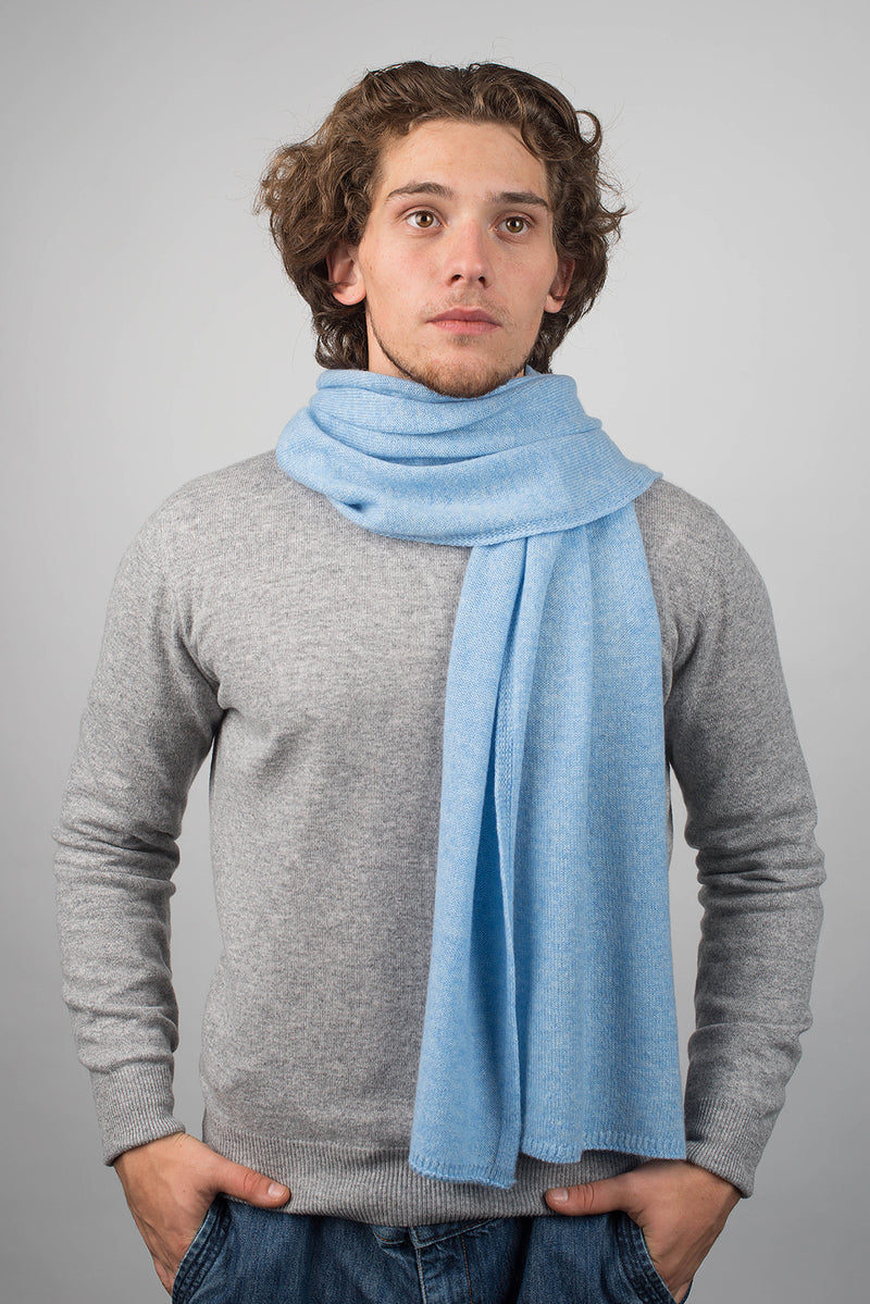 Einfarbiger Schal 100% Kaschmir | Dalle Piane Cashmere