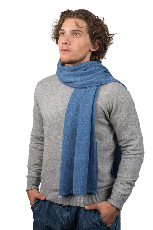 Einfarbiger Schal 100% Kaschmir | Dalle Piane Cashmere