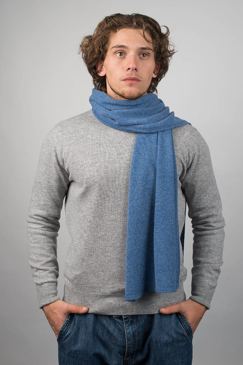 Einfarbiger Schal 100% Kaschmir | Dalle Piane Cashmere