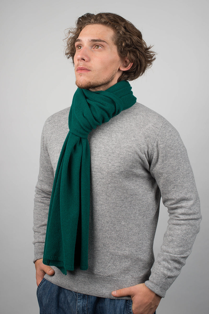 Einfarbiger Schal 100% Kaschmir | Dalle Piane Cashmere