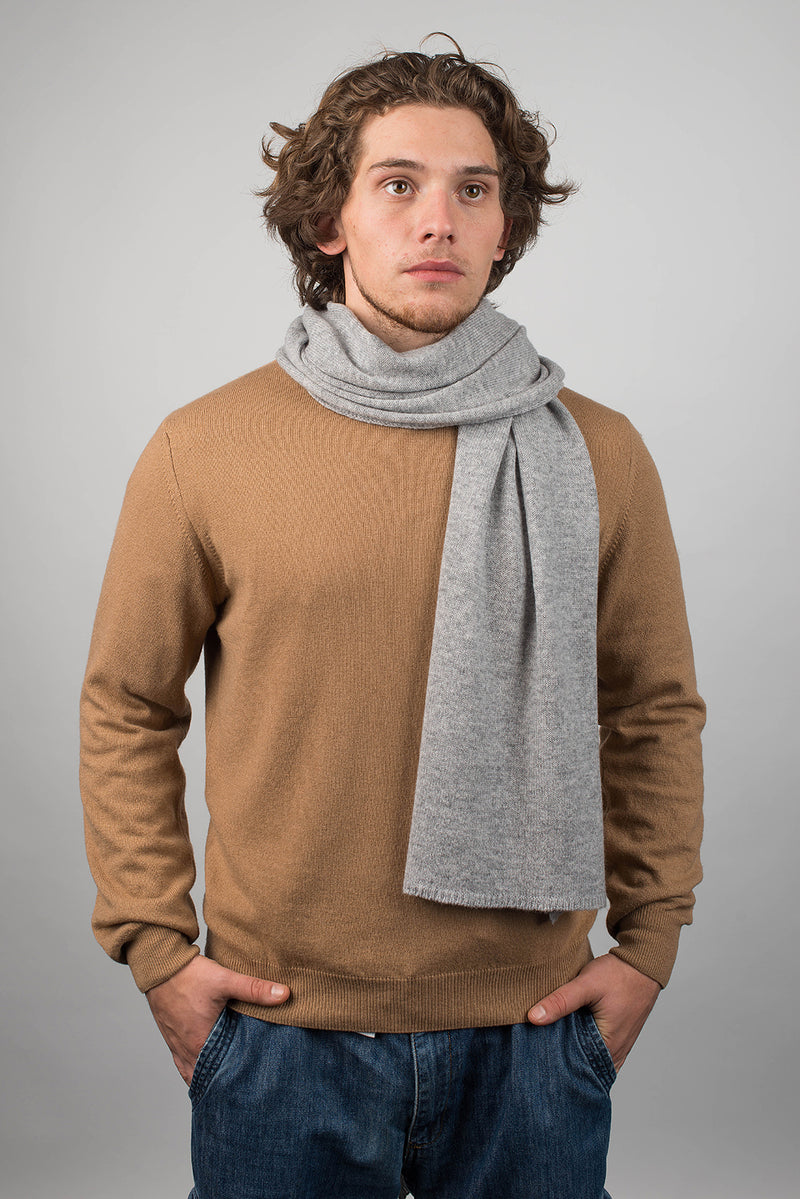 Einfarbiger Schal 100% Kaschmir | Dalle Piane Cashmere