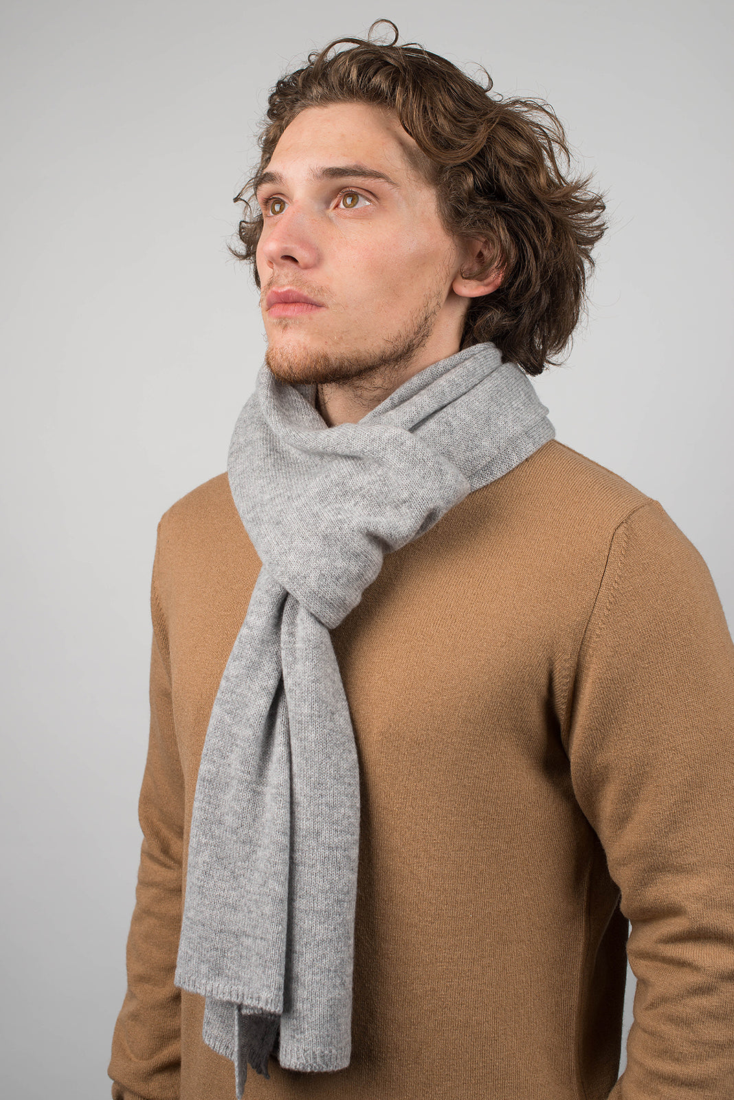 Einfarbiger Schal 100% Kaschmir | Dalle Piane Cashmere