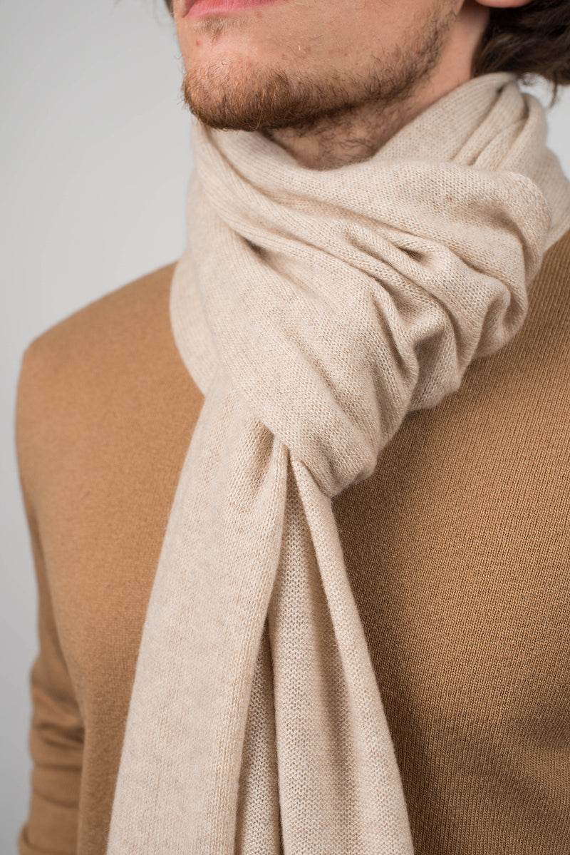 Einfarbiger Schal 100% Kaschmir | Dalle Piane Cashmere