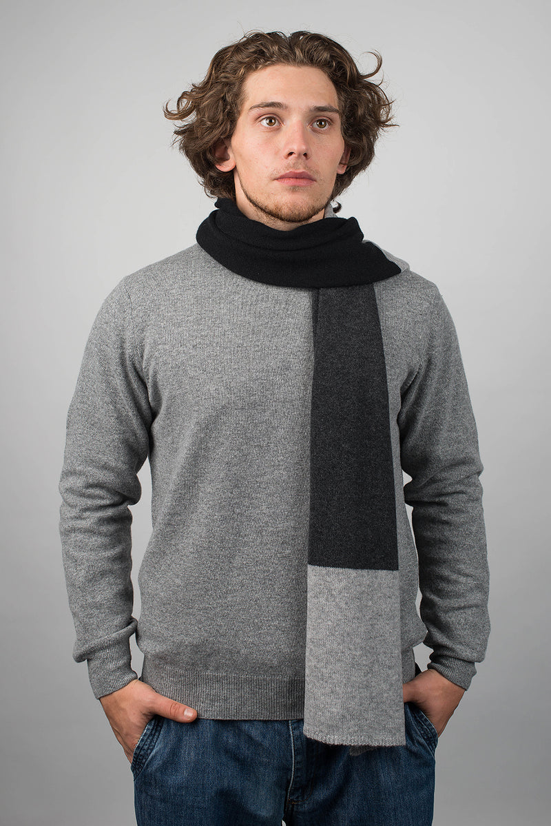 Streifen Schal 100% Kaschmir | Dalle Piane Cashmere