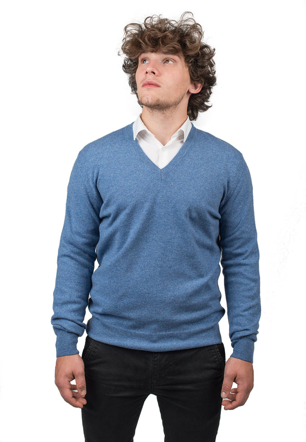 V-Ausschnitt 100% Kaschmir | Dalle Piane Cashmere