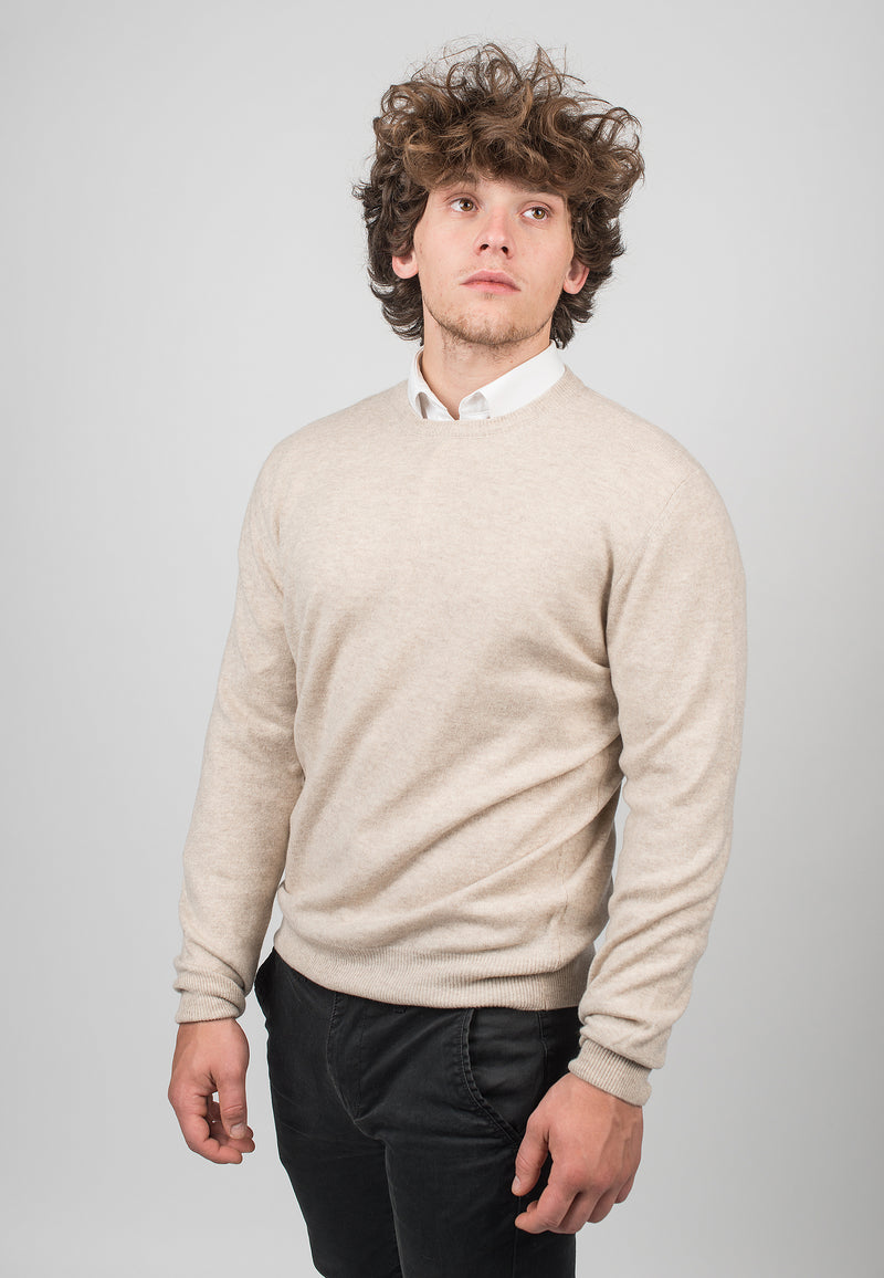 Rundhalsausschnitt Pullover 100% Kaschmir | Dalle Piane Cashmere