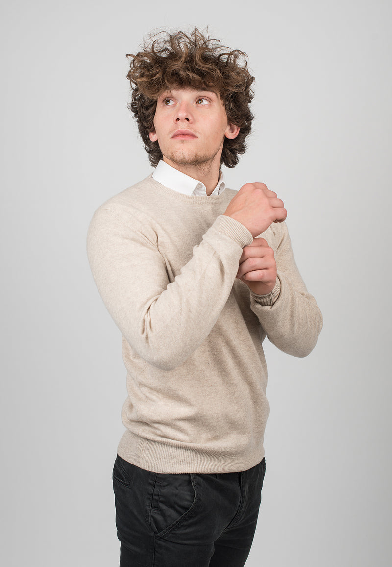 Rundhalsausschnitt Pullover 100% Kaschmir | Dalle Piane Cashmere