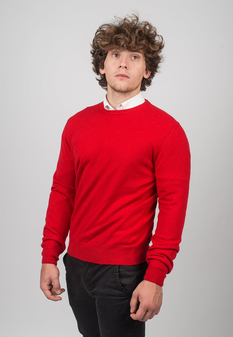 Rundhalsausschnitt Pullover 100% Kaschmir | Dalle Piane Cashmere