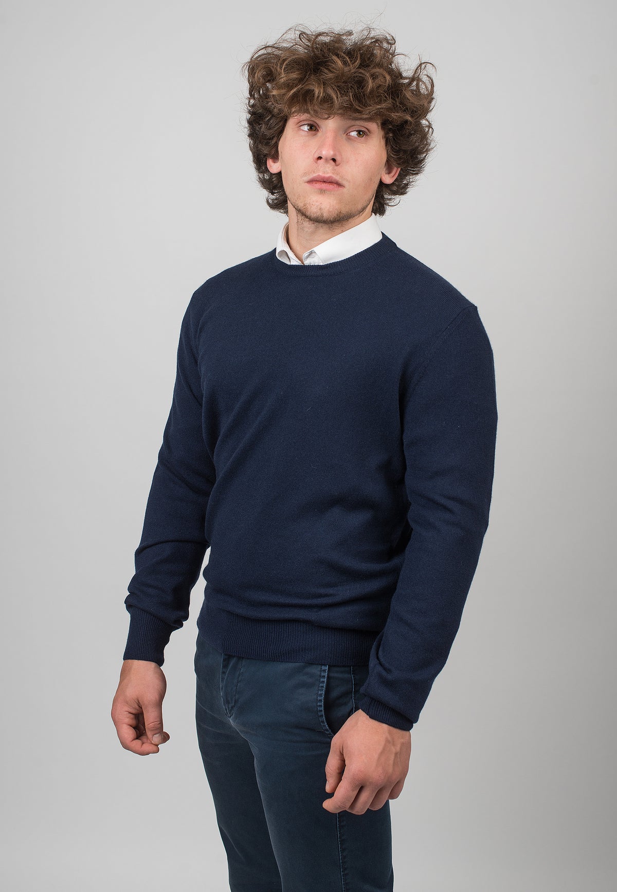 Rundhalsausschnitt Pullover 100% Kaschmir | Dalle Piane Cashmere