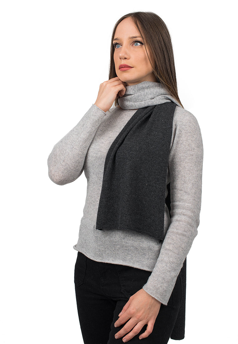 Bicolor Schal 100% Kaschmir | Dalle Piane Cashmere