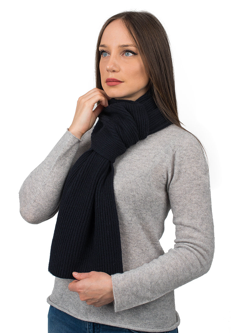 Rippenstich Schal 100% Kaschmir | Dalle Piane Cashmere