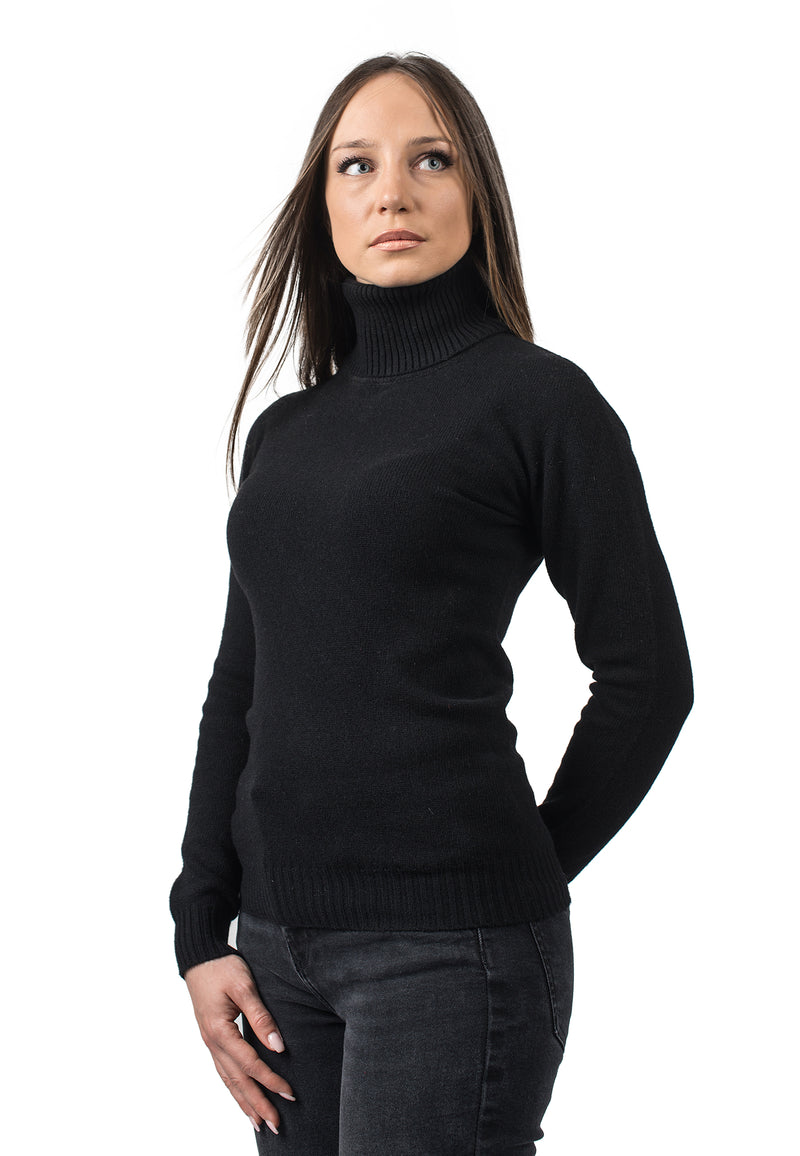 Rollkragenpullover 100% regeneriertem Kaschmir | Dalle Piane Cashmere