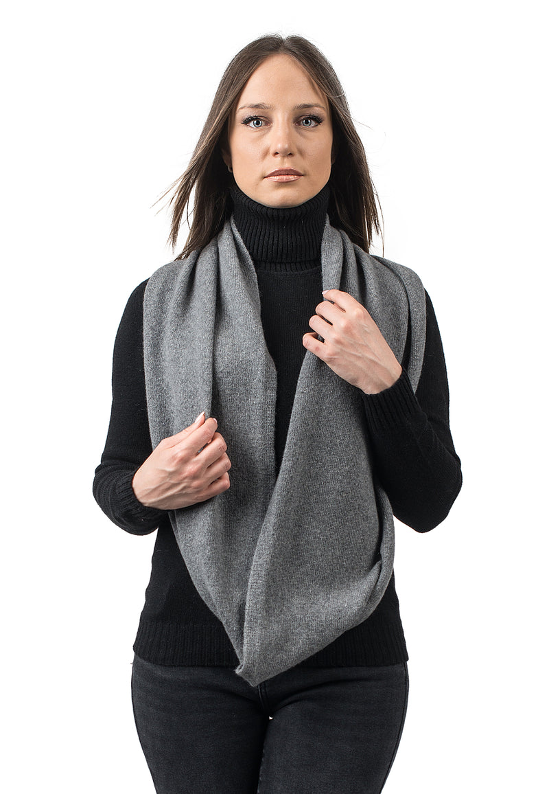 Geschlossener Schal 100% regeneriertem Kaschmir | Dalle Piane Cashmere