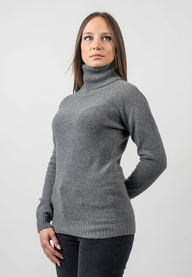 Rollkragenpullover 100% regeneriertem Kaschmir | Dalle Piane Cashmere