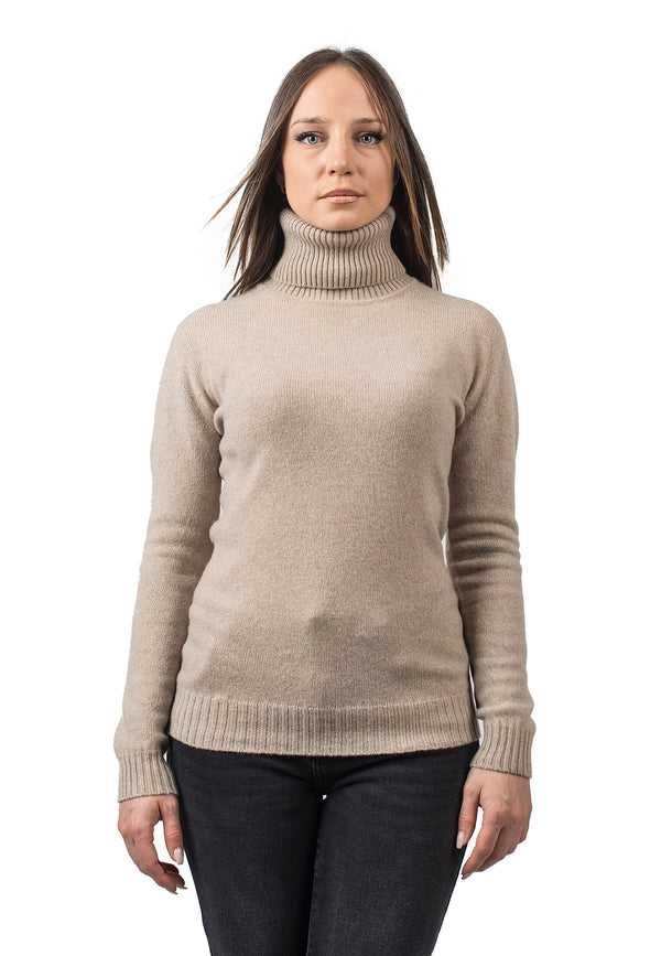 Rollkragenpullover 100% regeneriertem Kaschmir | Dalle Piane Cashmere