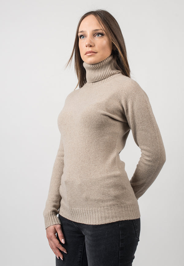 Rollkragenpullover 100% regeneriertem Kaschmir | Dalle Piane Cashmere