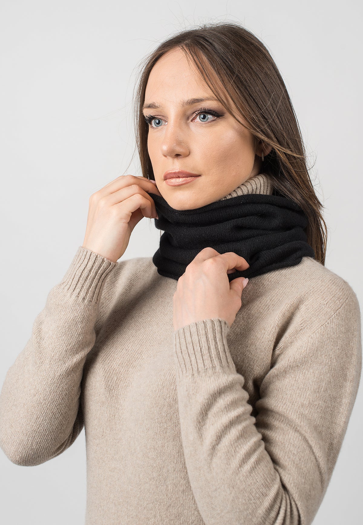 Ringschal 100% regeneriertem Kaschmir | Dalle Piane Cashmere