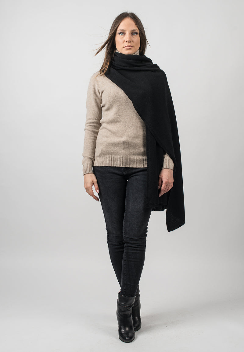 Stola aus 100% regeneriertem Kaschmir | Dalle Piane Cashmere