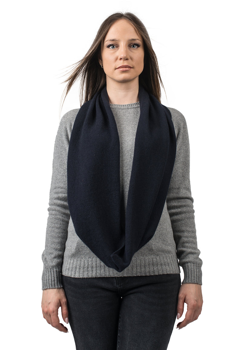 Geschlossener Schal 100% regeneriertem Kaschmir | Dalle Piane Cashmere