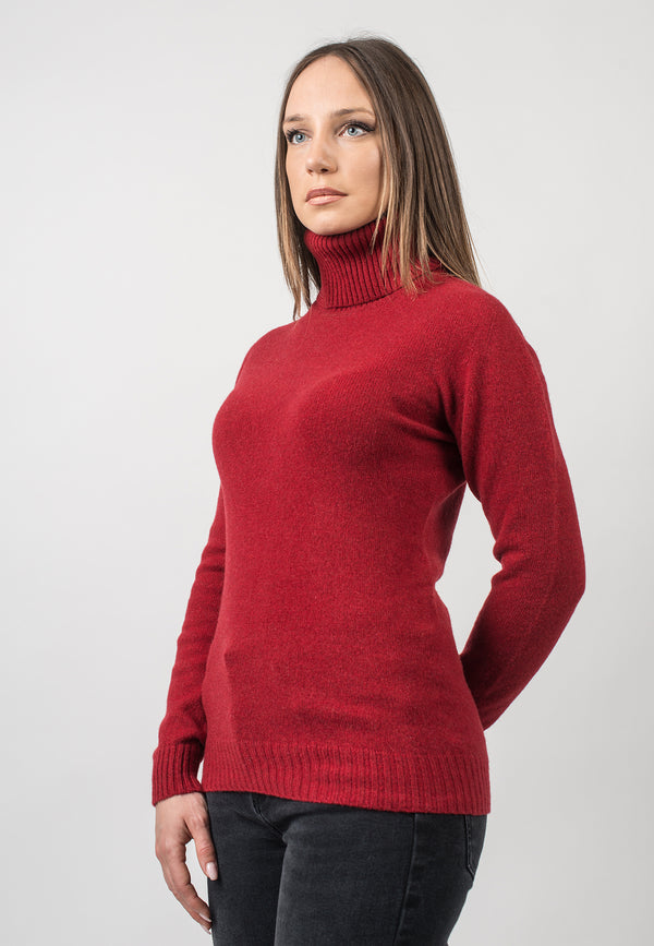 Rollkragenpullover 100% regeneriertem Kaschmir | Dalle Piane Cashmere