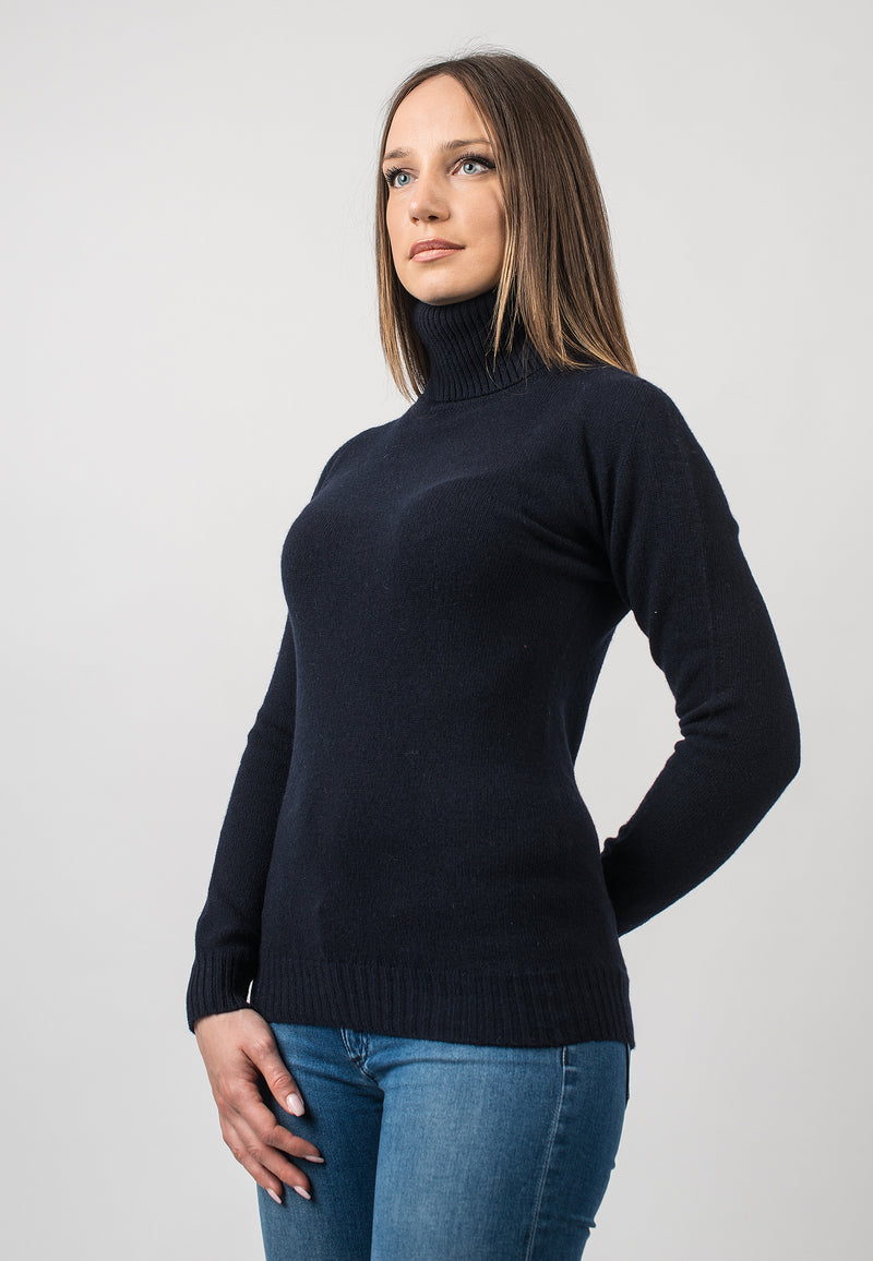 Rollkragenpullover 100% regeneriertem Kaschmir | Dalle Piane Cashmere