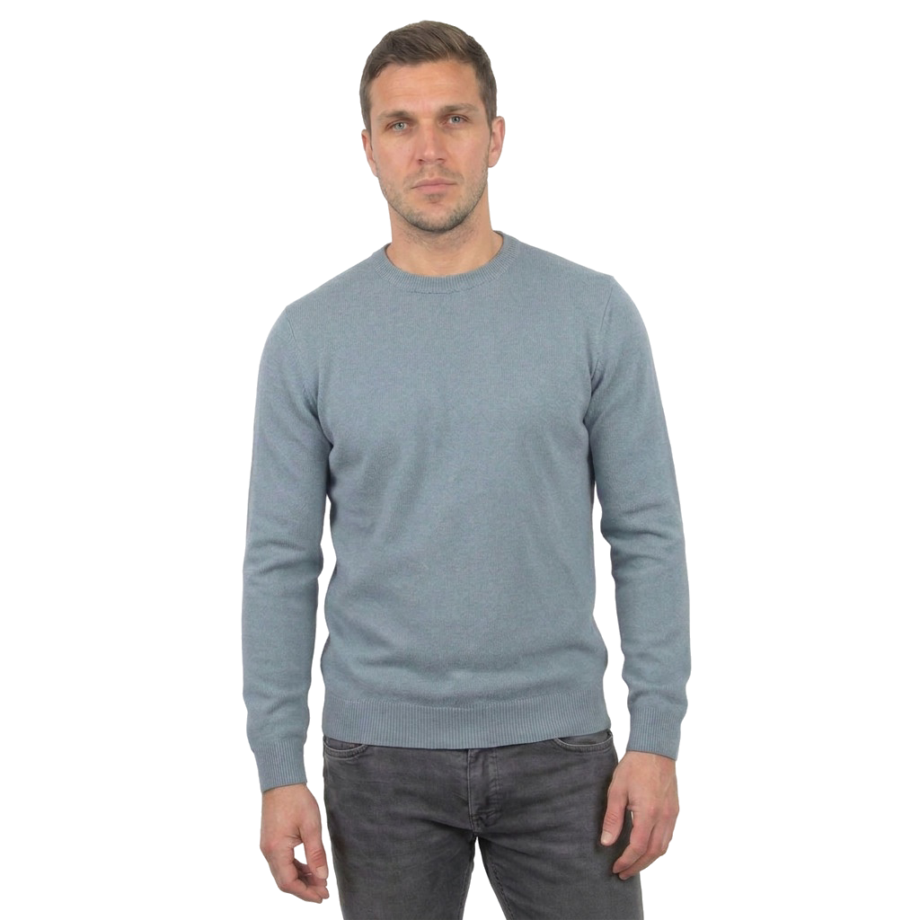 Rundhalspullover aus 100% Merinowolle | Dalle Piane Cashmere