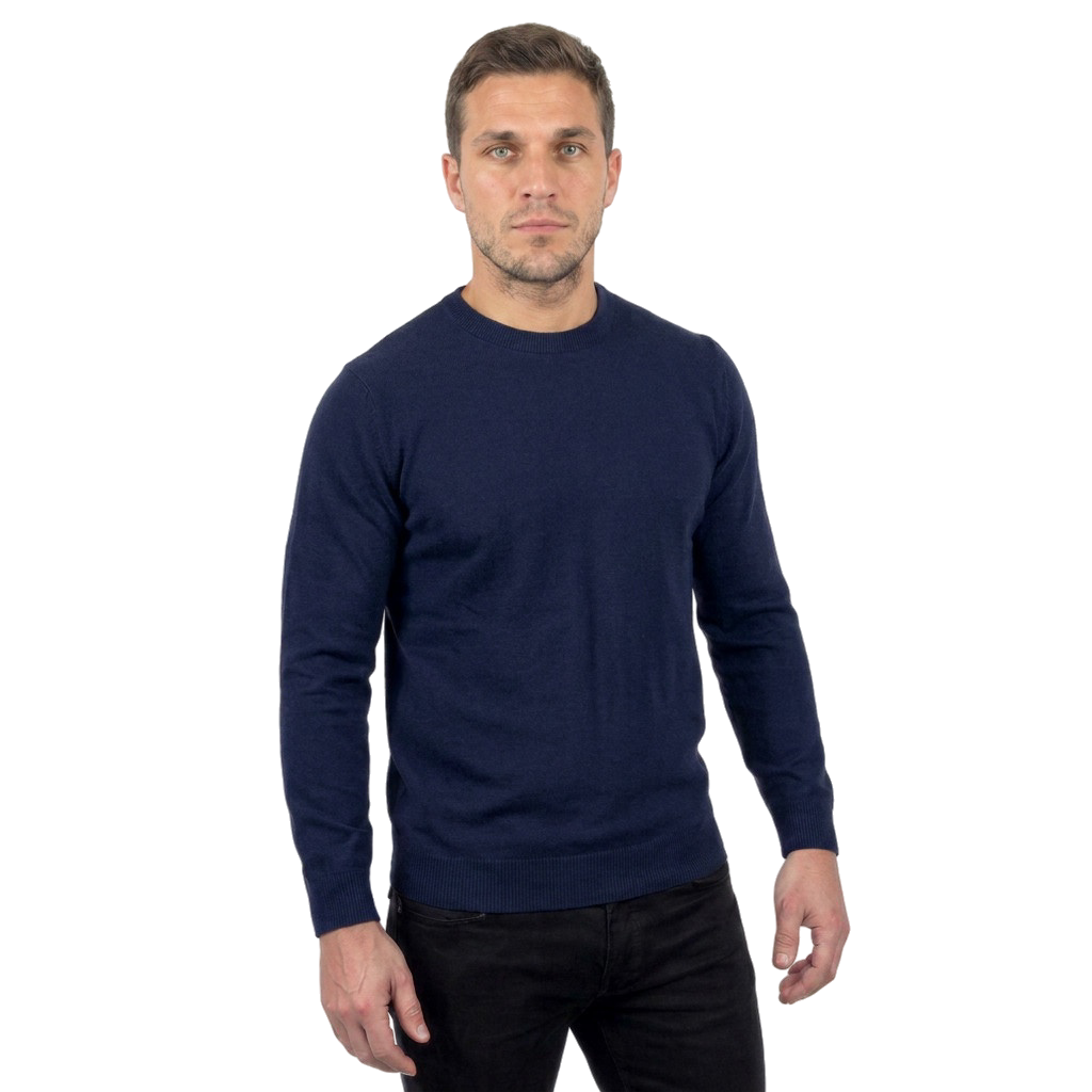 Rundhalspullover aus 100% Merinowolle | Dalle Piane Cashmere