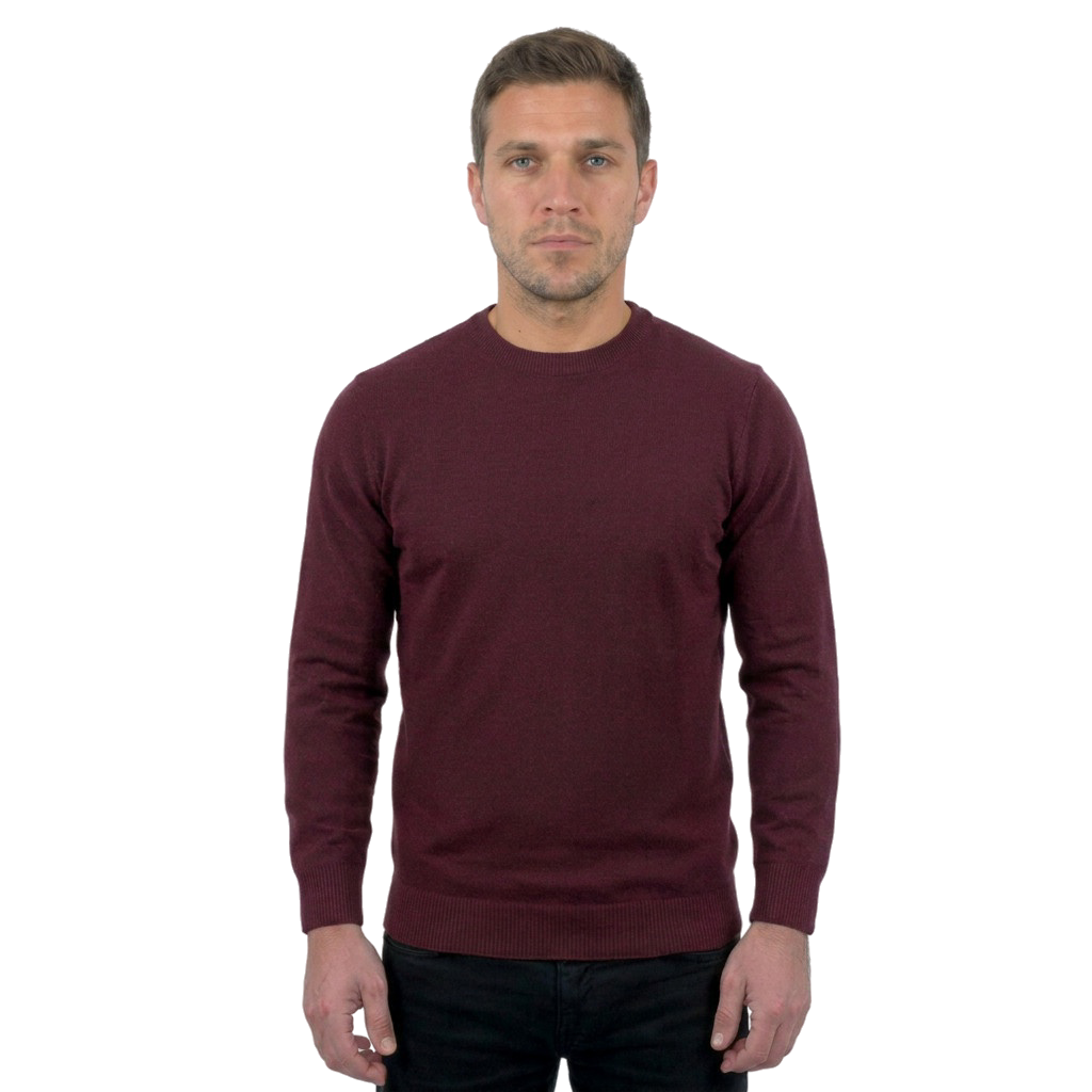 Rundhalspullover aus 100% Merinowolle | Dalle Piane Cashmere