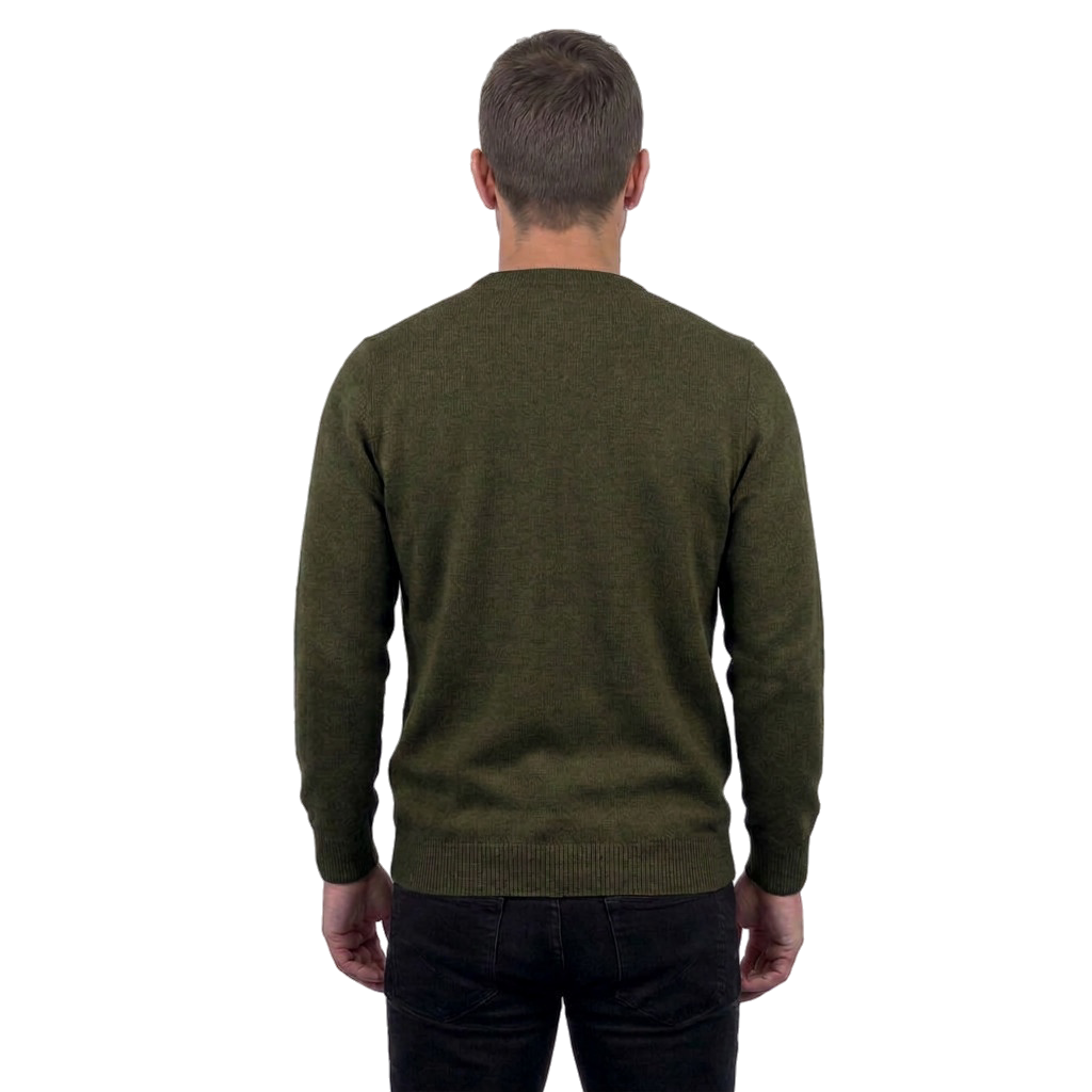 Rundhalspullover aus 100% Merinowolle | Dalle Piane Cashmere