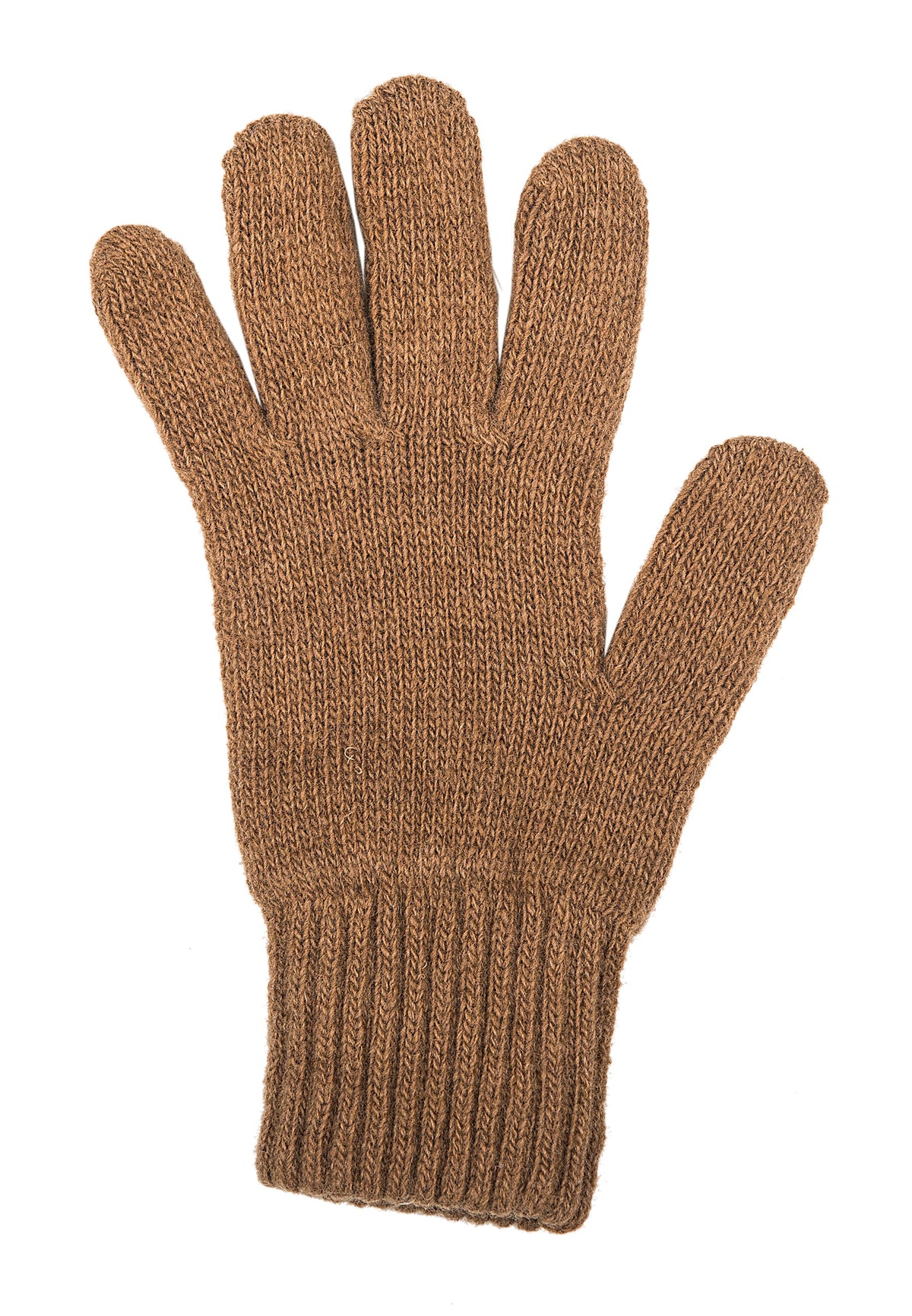 Damenhandschuhe aus Kaschmirmischung, Farbe Kamel, Ansicht 3 | Dalle Piane Cashmere