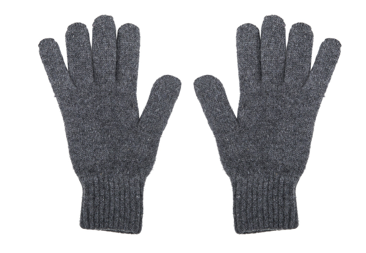 Damenhandschuhe aus Kaschmirmischung, Farbe Grau | Dalle Piane Cashmere