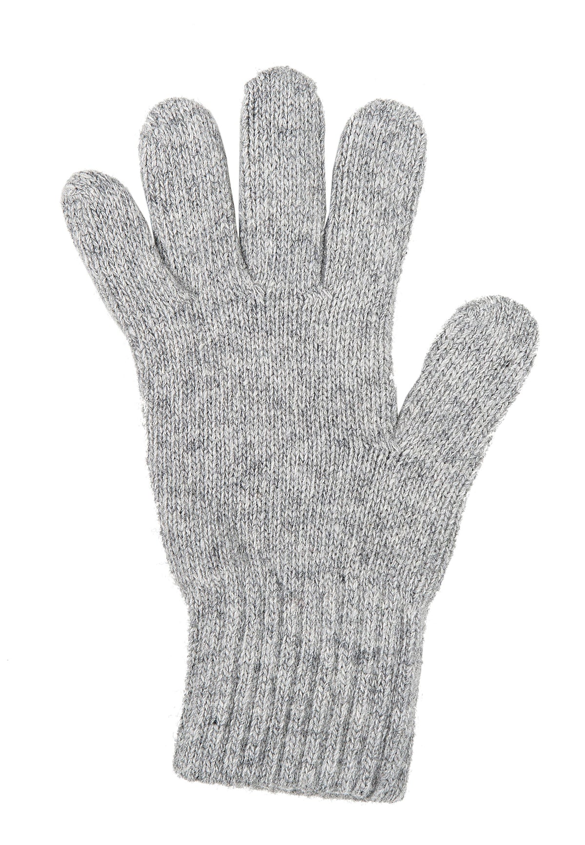 Damenhandschuhe aus Kaschmirmischung, Farbe Perlgrau, Ansicht 3 | Dalle Piane Cashmere