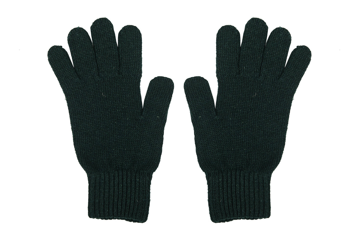 Damenhandschuhe aus Kaschmirmischung, Farbe Grün | Dalle Piane Cashmere
