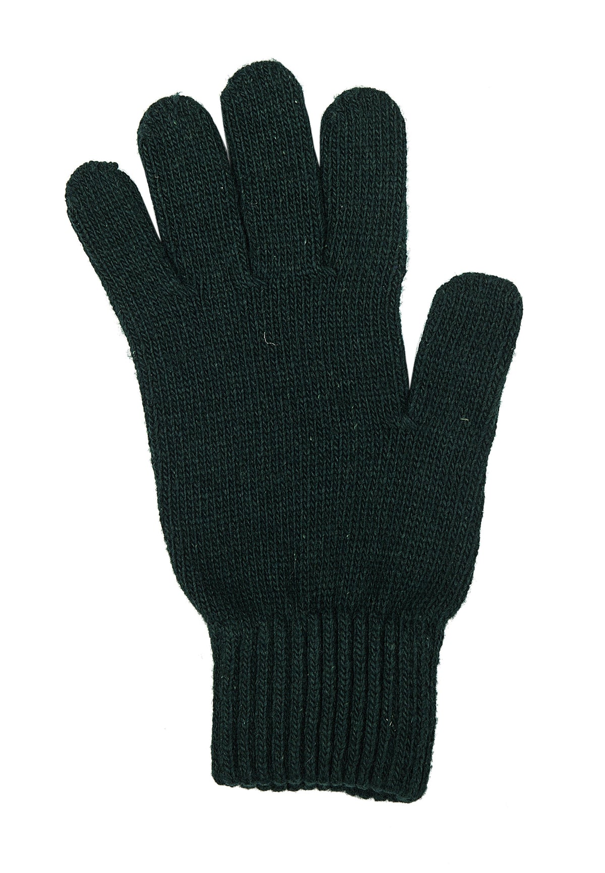 Damenhandschuhe aus Kaschmirmischung, Farbe Grün, Ansicht 3 | Dalle Piane Cashmere